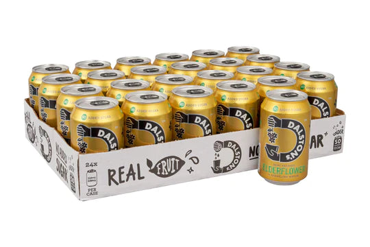 Dalston's Elderflower Soda 24 Cans