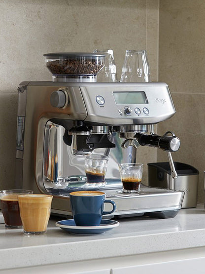 Sage SES878 The Barista Pro Coffee Machine, Silver