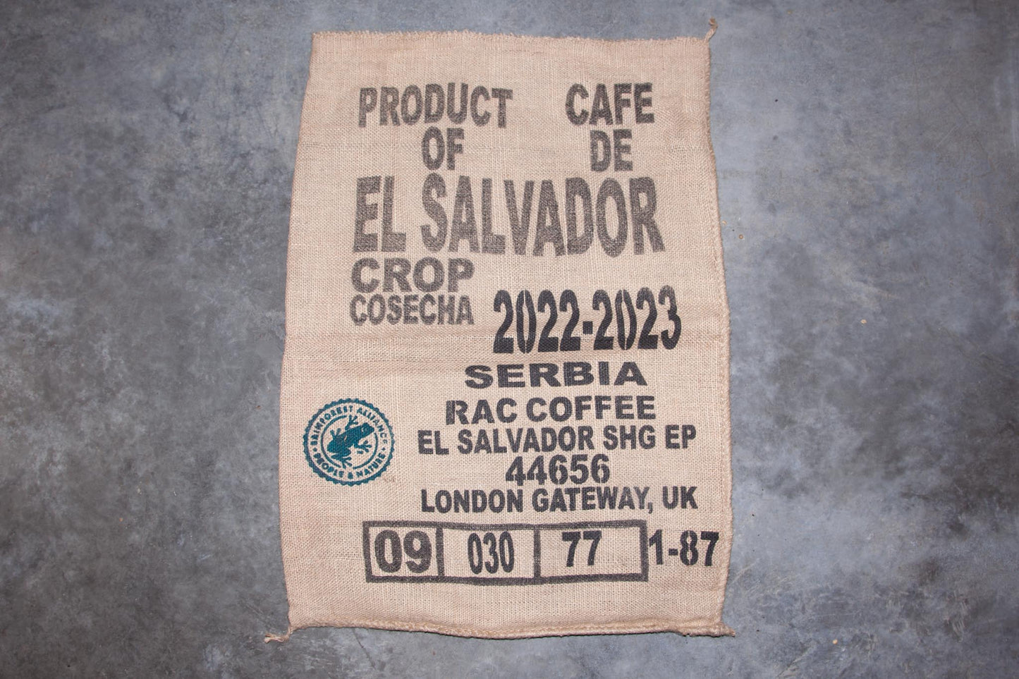 Coffee Hessian Jute Sack x 1