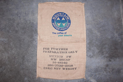 Coffee Hessian Jute Sack x 1
