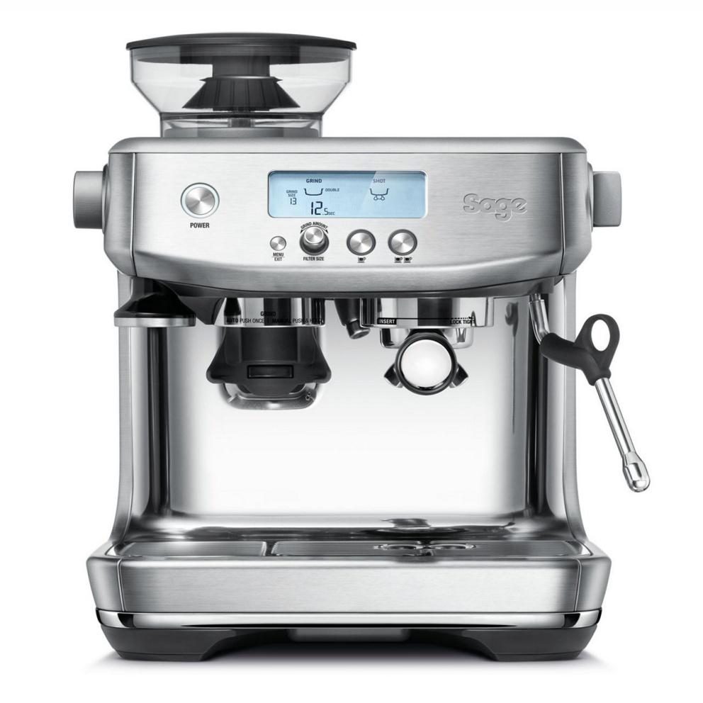 Sage SES878 The Barista Pro Coffee Machine, Silver